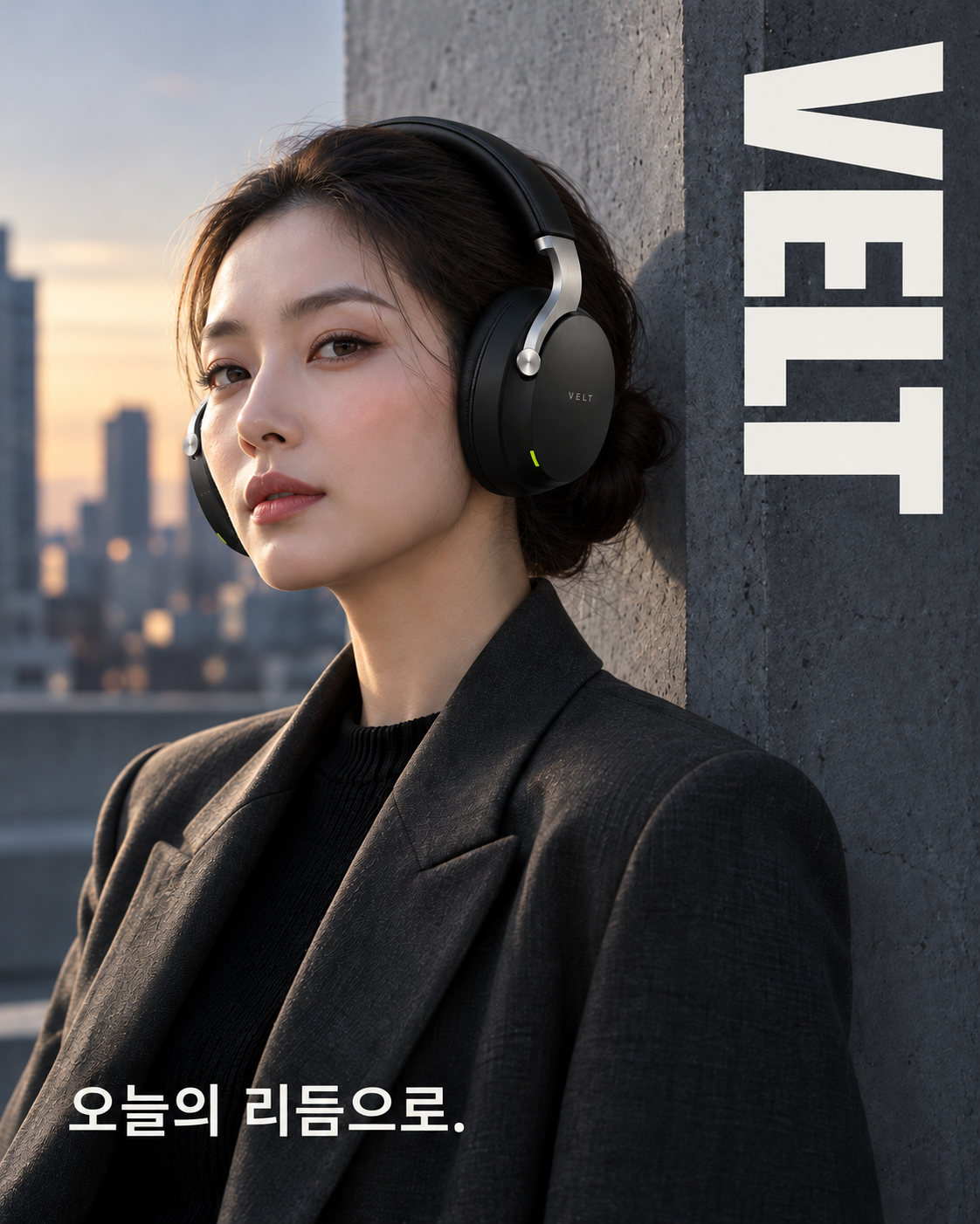 오늘의 리듬으로. — SNS 광고 이미지 · 3장 · 세로 4:5